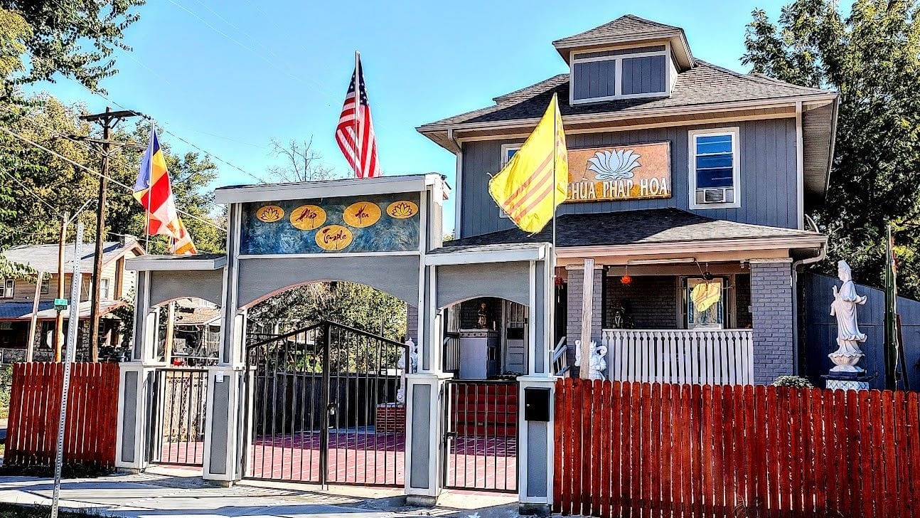 This home at 10th and Bales in Kansas City’s northeast now houses the Phap Hoa Buddhist Temple.