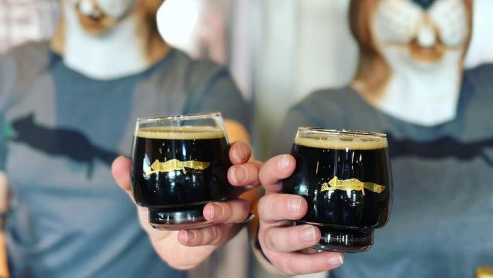 Cinder Block's Black Squirrel in glasses.