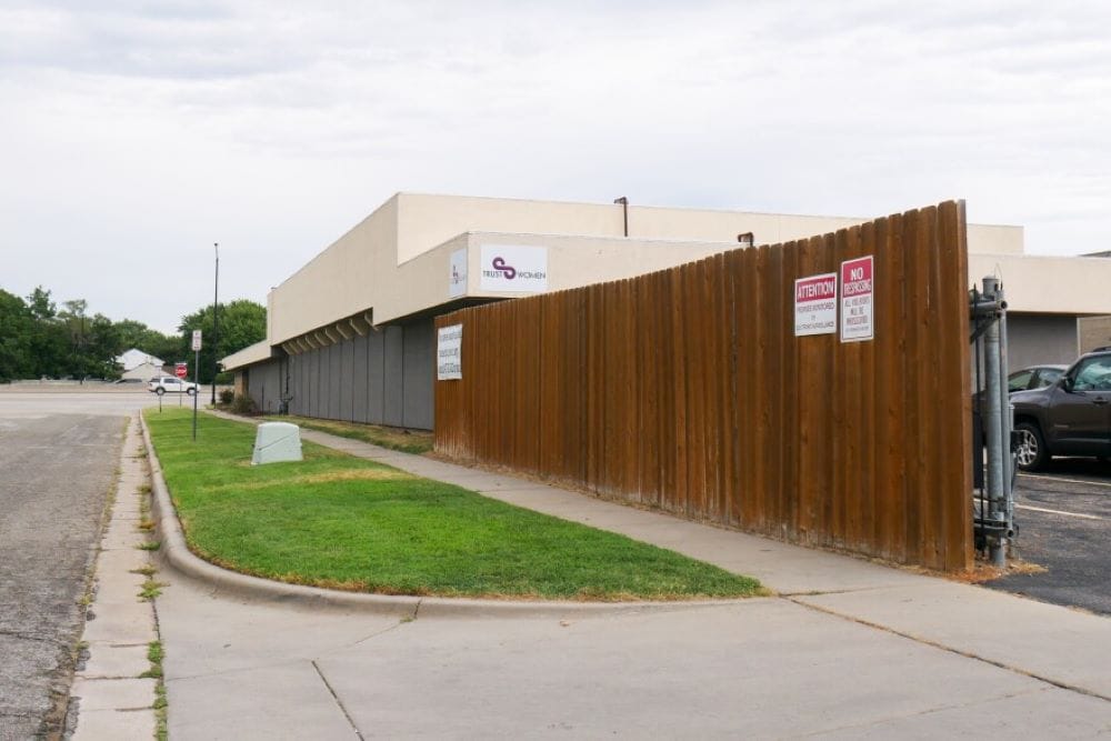 Trust Women officials say most of the clinic's patients are from nearby states.
