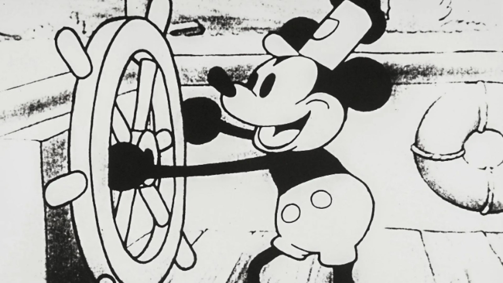 An animated image of Steamboat Willie.
