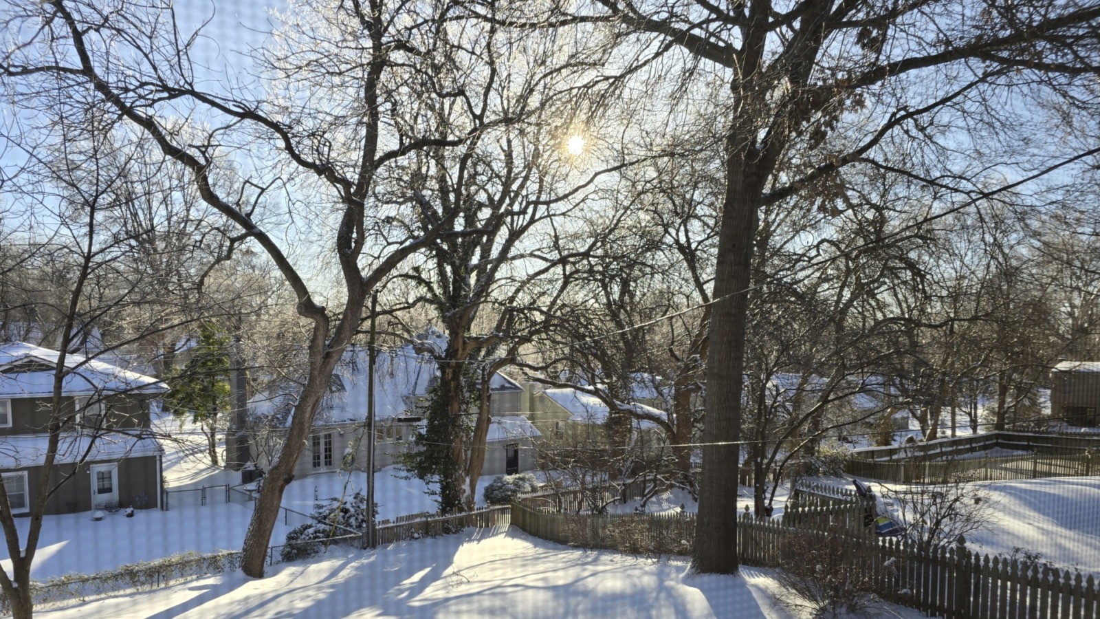 Metro residents awoke to frigid temperatures and deep snow on Jan. 6, 2025, after a blizzard dumped 11 inches of snow on the Kansas City area the day before. (Mike Sherry | Flatland)
