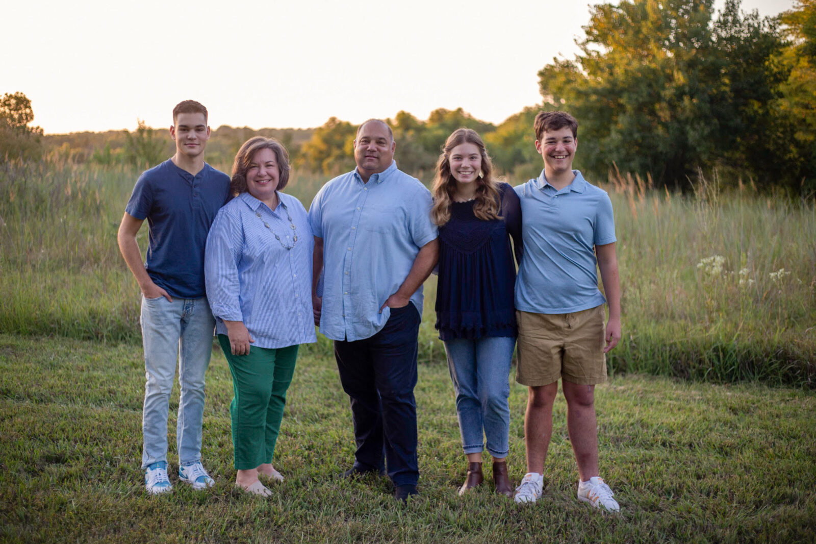 The special-needs ministry at Johnson County’s Grace Church has been a godsend for parents Holly and Lou Palacio and their son, Michael (far right), who has a rare genetic disorder that causes autism and epilepsy. Also pictured are the Palacio’s son, Daniel, and daughter, Anna. (Photo courtesy of the Palacio family).