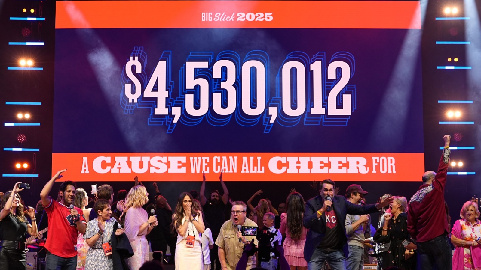 The 2025 Big Slick fundraiser in May generated more than $4.5 million, a record amount. (Children’s Mercy Hospital)