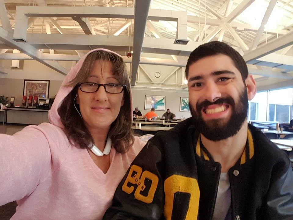 Image Credit: Twila Foley (left) and her son, Christopher Foley. Twila was Christopher's guardian from when he turned 18 to when he was 30, when his father became his guardian. (Photo courtesy of Twila Foley)