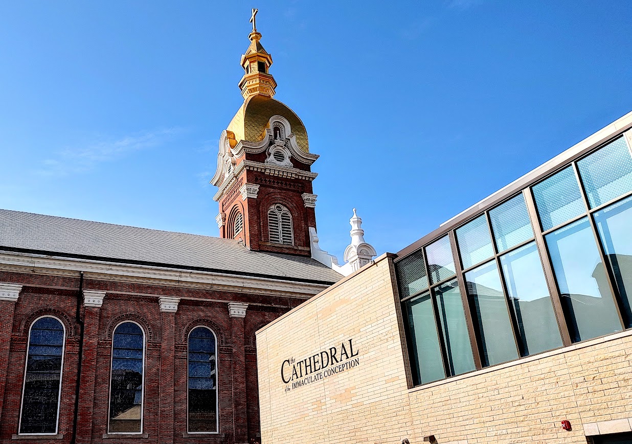 The Catholic Cathedral of the Immaculate Conception in Downtown Kansas City doesn’t run a school but instead operates Morning Glory Ministries, which provides food and other help for needy people in the city’s center.