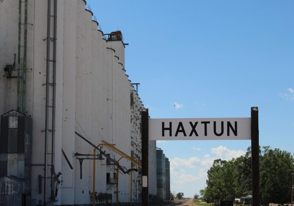 The small town of Haxton, Colorado.