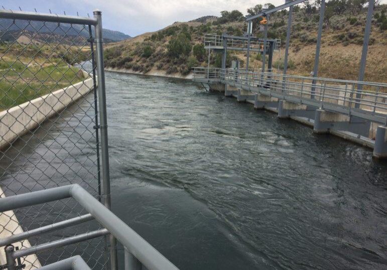 A water intake area.