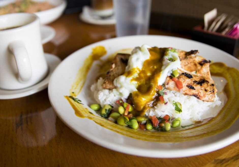 The tandoori-style mahi mahi is one of the dishes on Zen Zero's menu