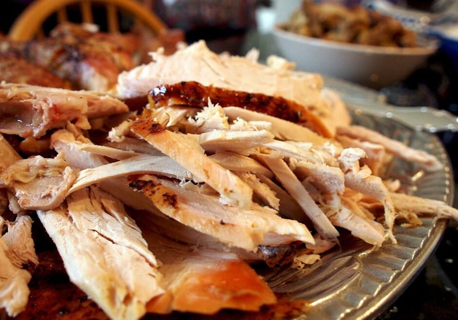 The traditional Thanksgiving Day meal might be a belt-buster, but it won't bust your carbon footprint score. (Credit: Jack Amick | Flickr CC)