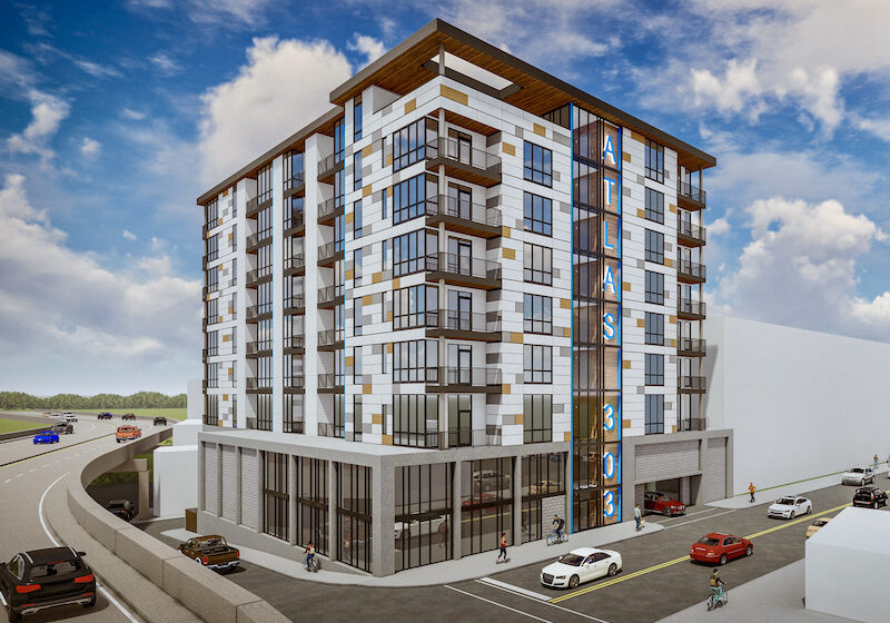 303 Broadway apartment rendering