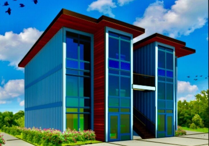 30th and Summit container apartments