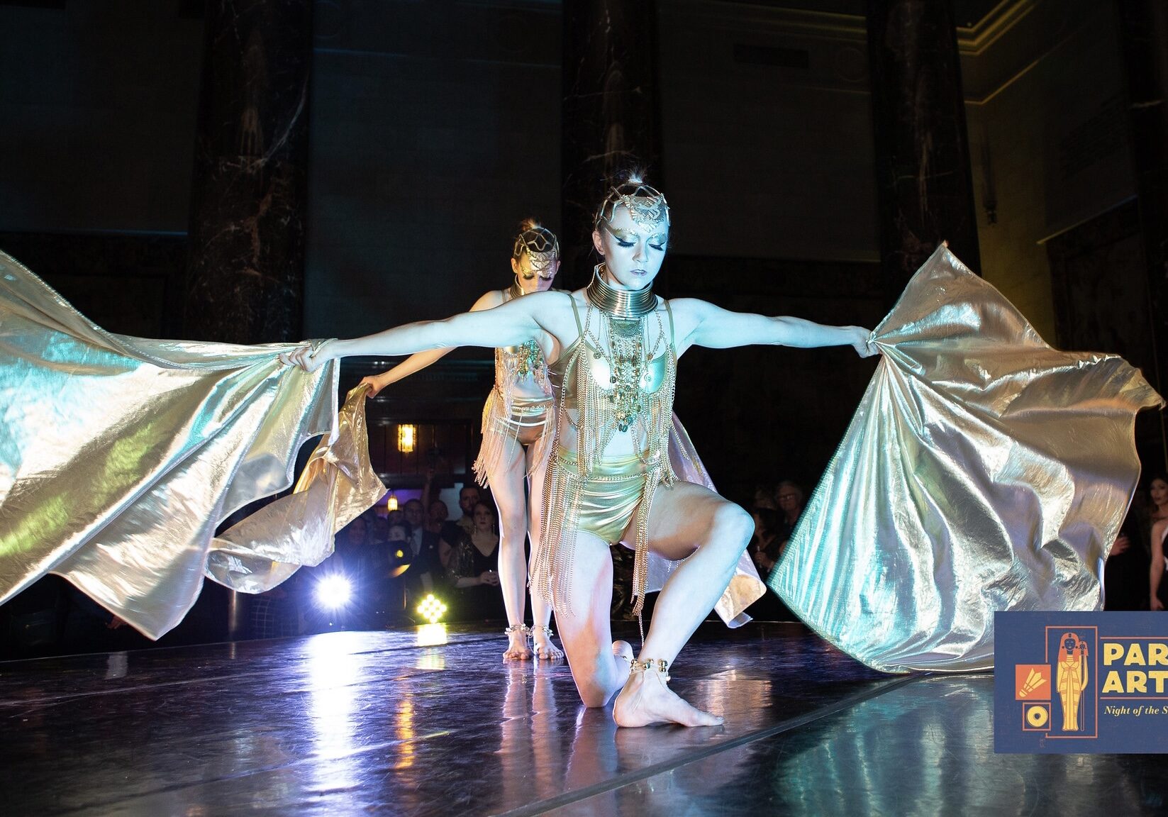 Dancers perform at Party Arty.