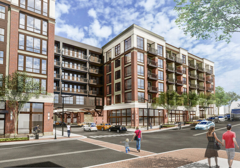 500 Main apartment rendering