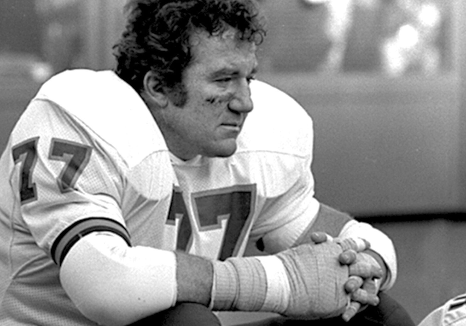 Jim Tyrer of the Kansas City Chiefs