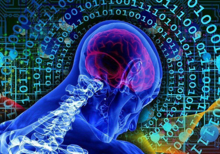 Graphic illustration for artificial intelligence