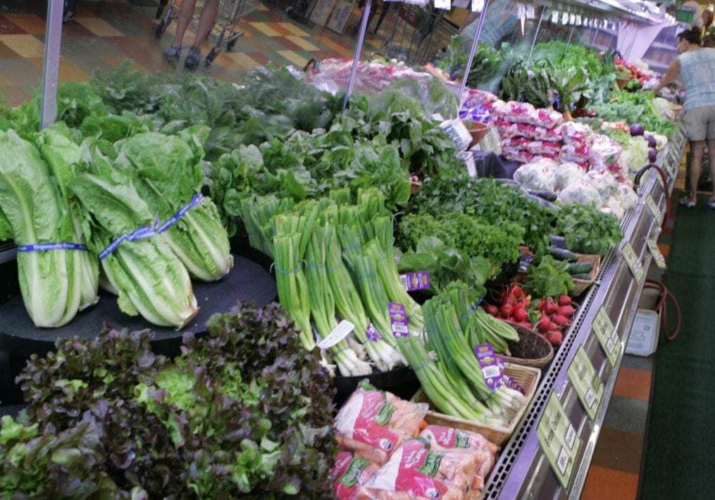 vegtable aisle