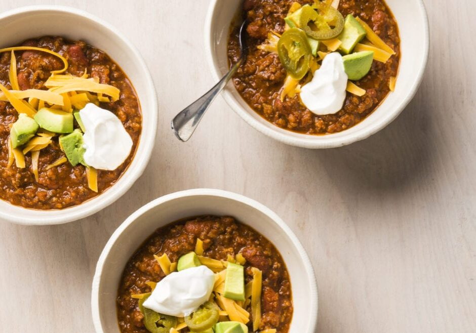 easy beef chili
