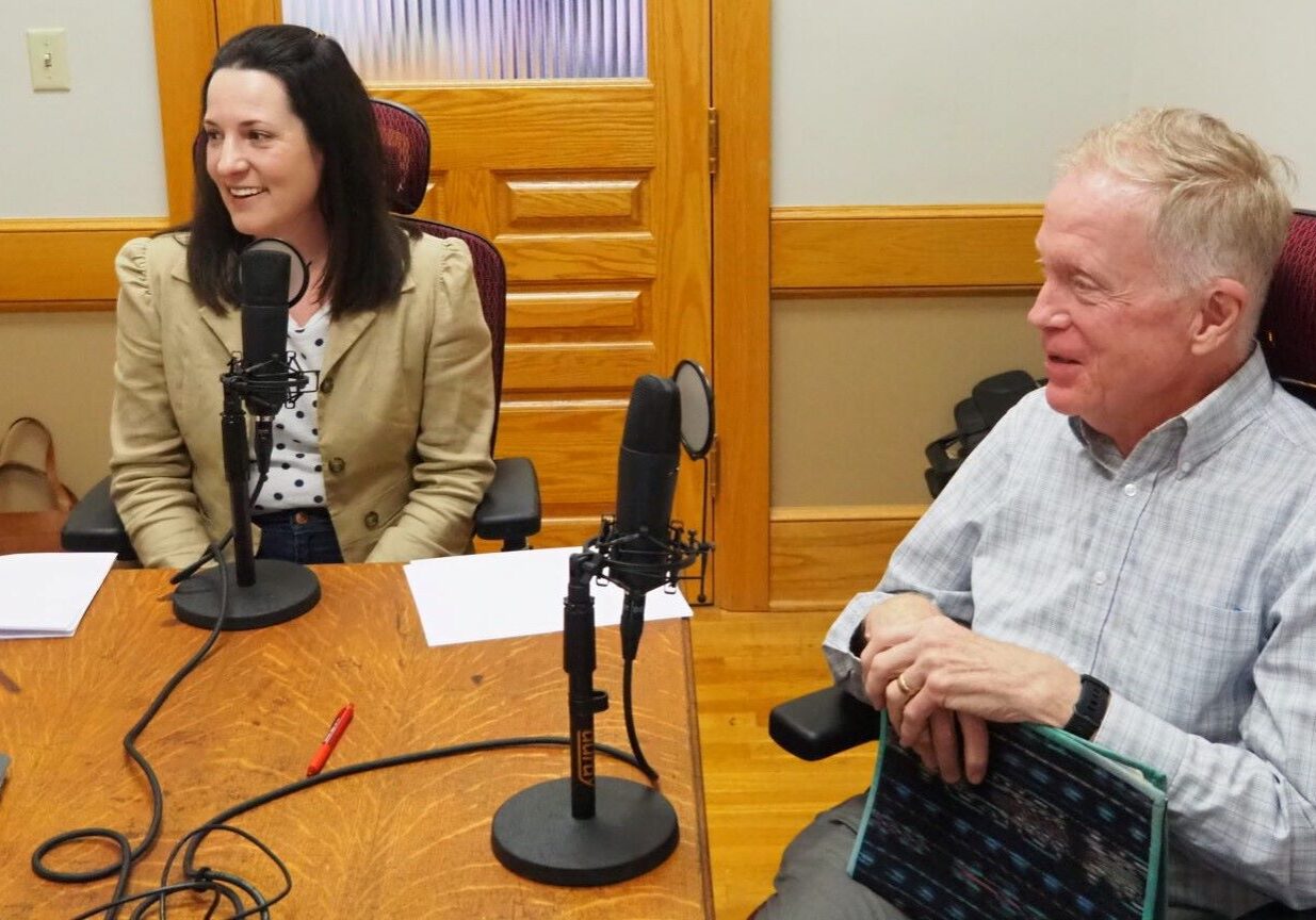 The Rev. Jay McKell and Ashley All, of Kansans for Constitutional Freedom.