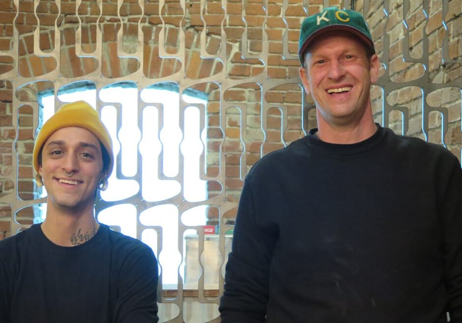 Chef Jakob Polaco and Adam Northcraft