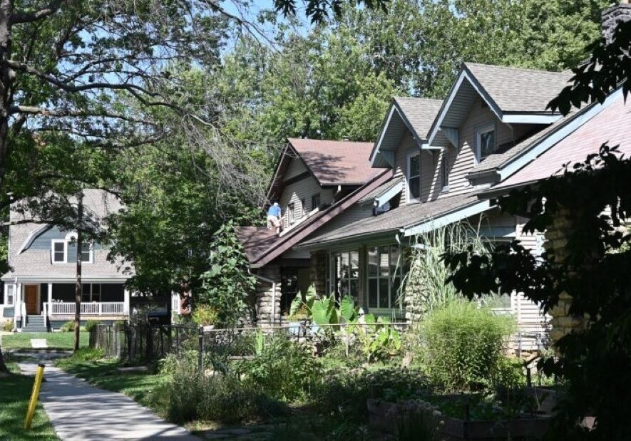 Homes in the Volker neighborhood of Kansas City have become popular for Airbnb and other short-term rentals.