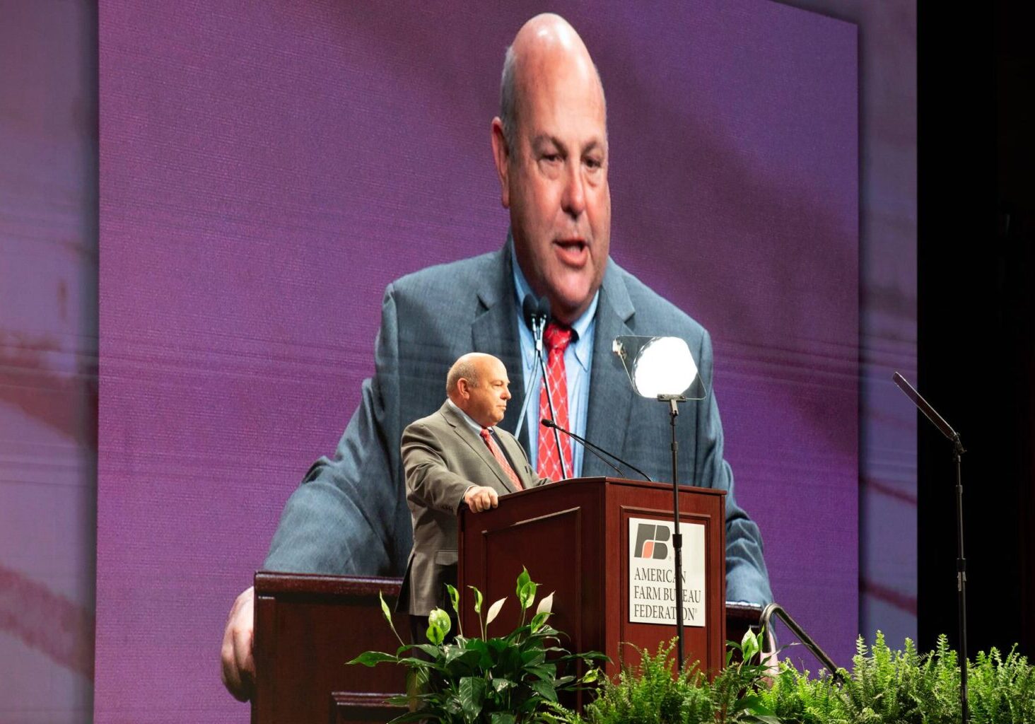 American Farm Bureau Federation president Zippy Duvall spoke at the organization’s 2022 annual convention in Atlanta.