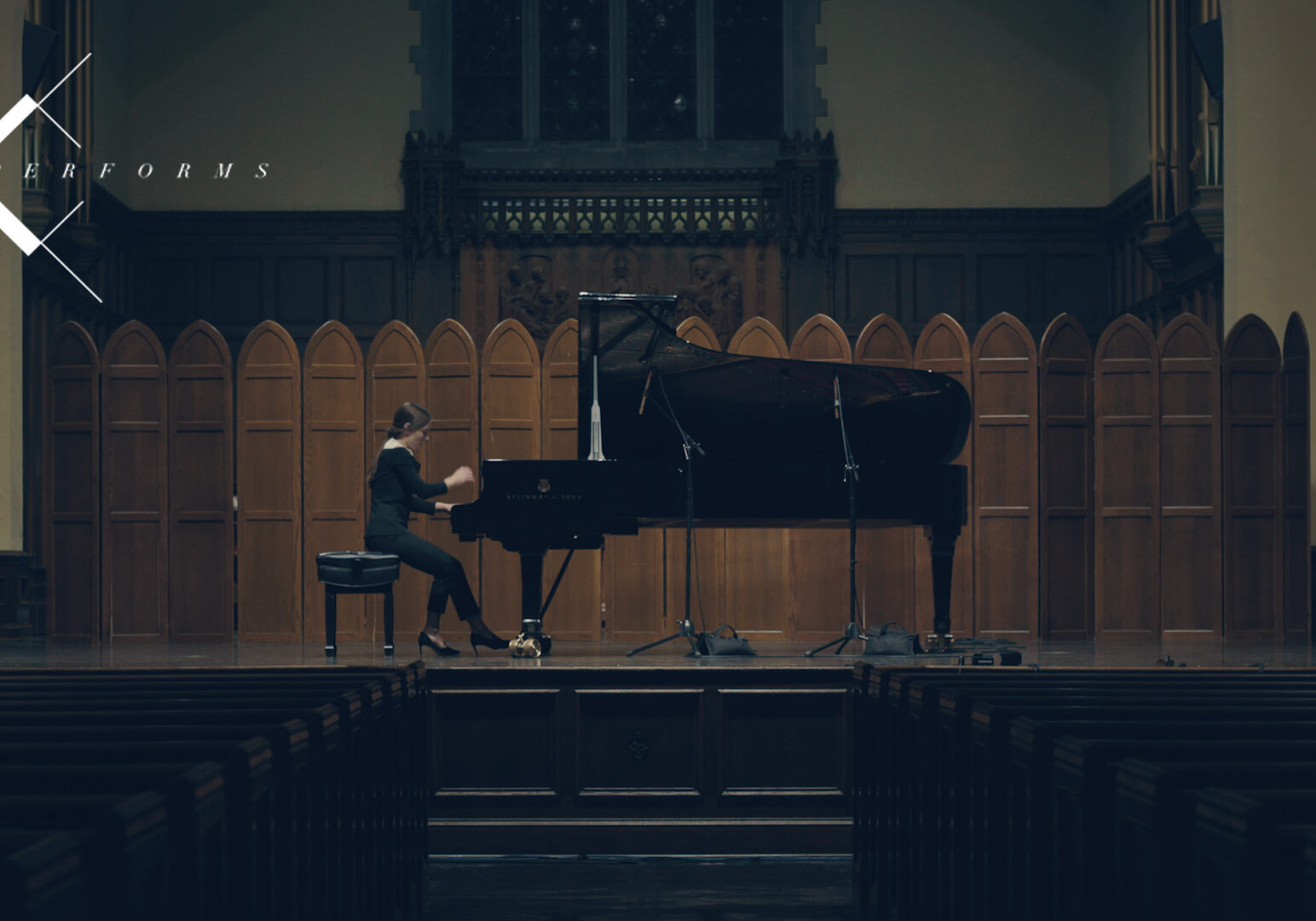 Watch pianist Anastasia Vorotnaya's moving performance for Park International Center of Music.