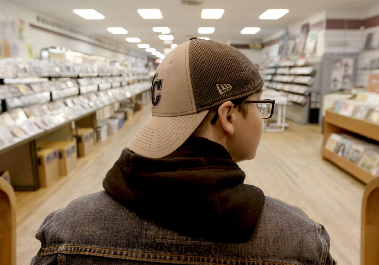 Filmmaker Sav Rogers in "Chasing Chasing Amy," his documentary about how the 1997 film "Chasing Amy" changed his life.