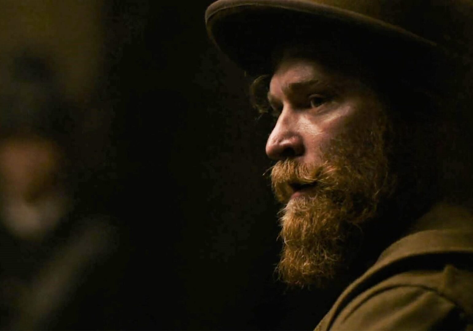 Actor Chris Bylsma in "News of the World."