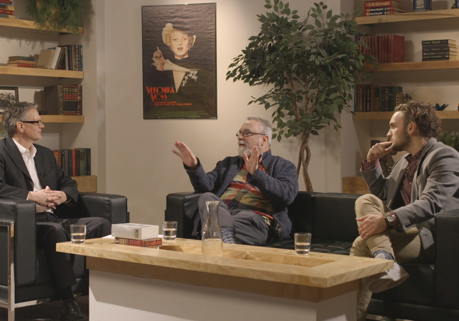 John McGrath, Jerry Harrington and Blake Miller discuss film topics on the premiere episode of "Art House."