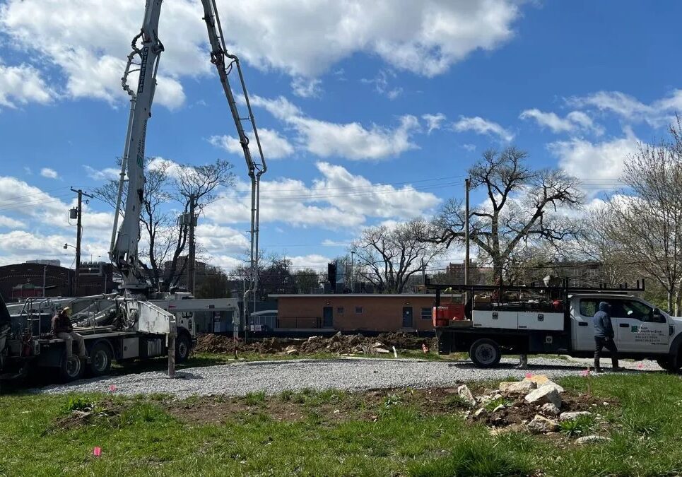 An Aspen Homes construction site.