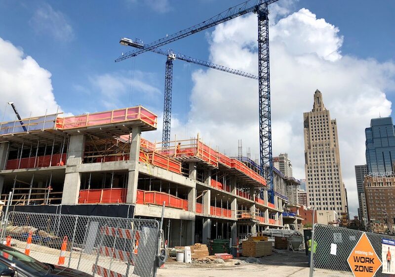 Loews convention hotel construction