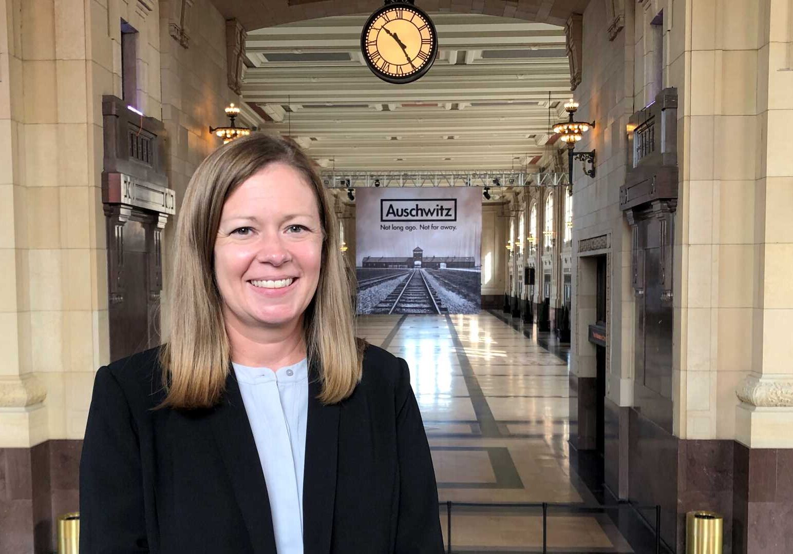 Jessica Rockhold, executive director of the Midwest Center for Holocaust Education.