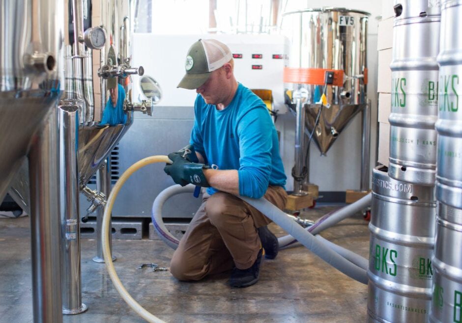 BKS Artisan Ales co-owner and brewer Brian Rooney