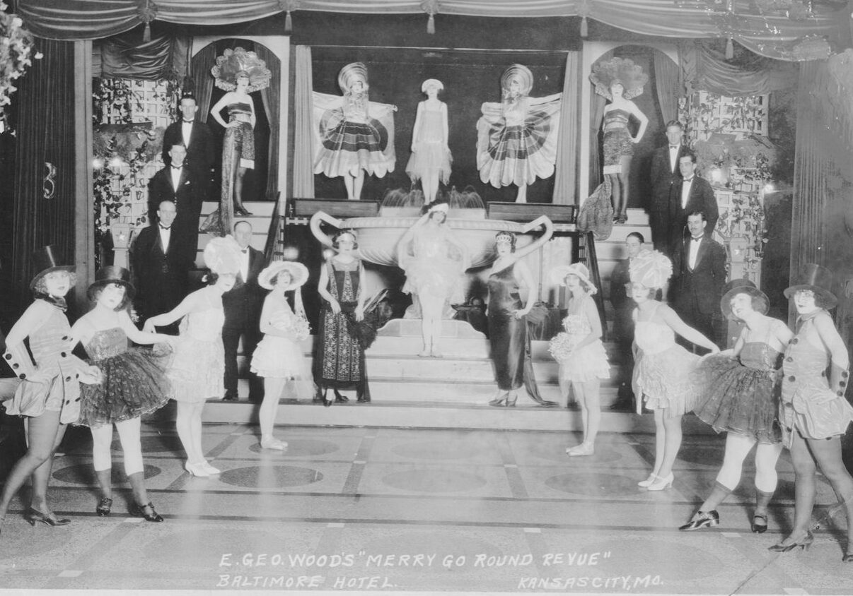 This is an interior view of the Baltimore Hotel, once owned by the Dean family. (Missouri Valley Special Collections)