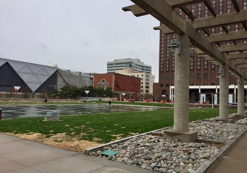 Barney Allis Plaza is showing its age 35 years after its last revamp.