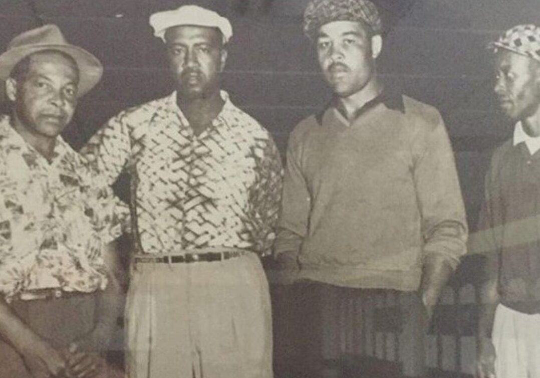 George and Sylvester “Pat” Johnson, Reuben Benton and Leroy Doty came to be known as “The Foursome.”