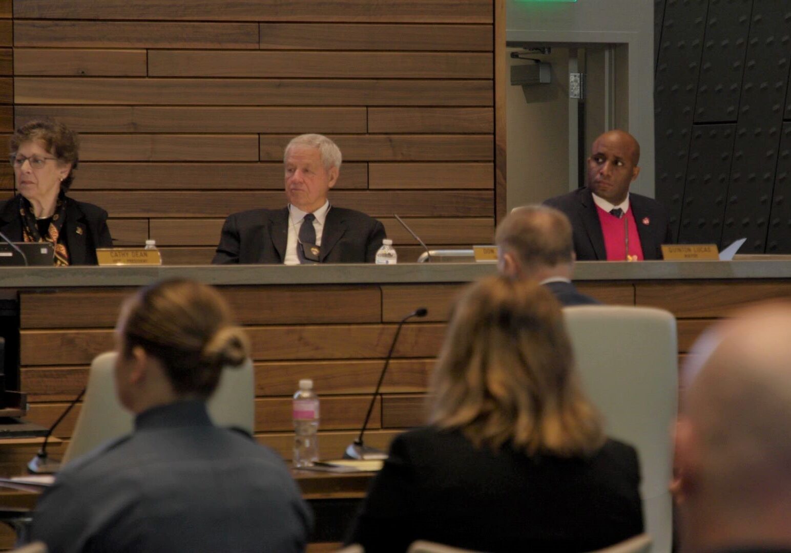The Kansas City Board of Police Commissioners meeting in January.
