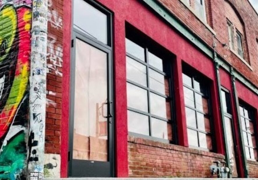 Exterior view of the new Border Brewing Co. space.