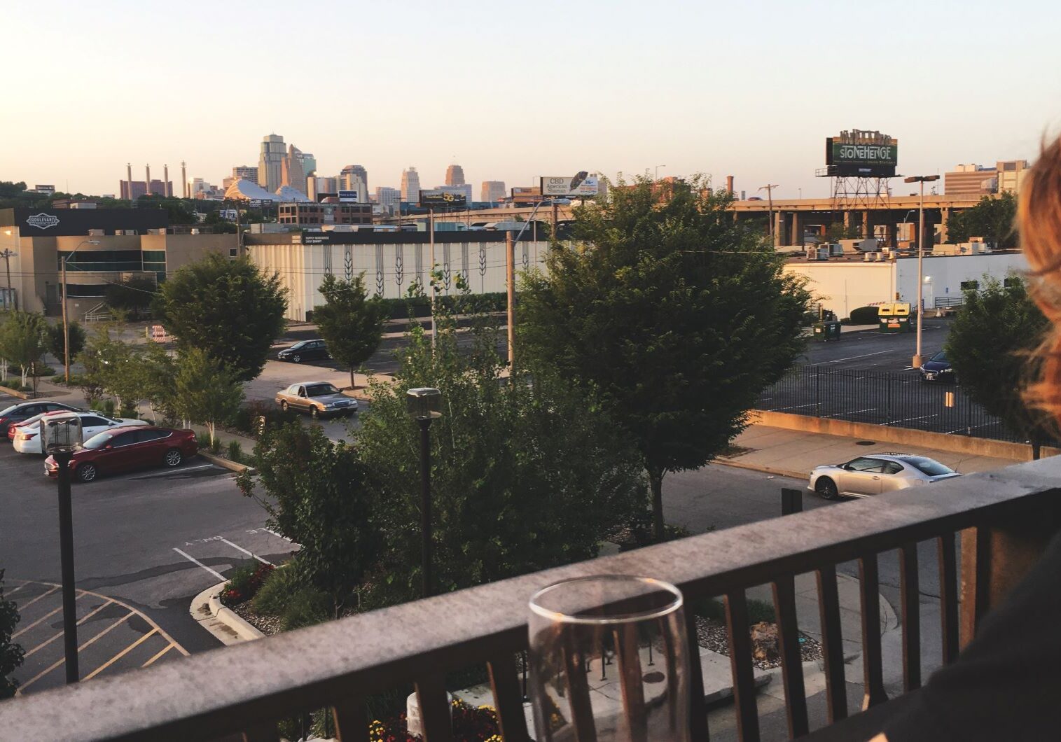 The view of downtown from Boulevard Brewing Co. part of a fundraising event for Operation Breakthrough this Sunday.