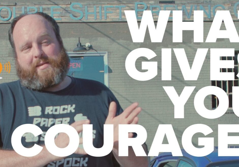 Brad, on what gives him courage. (Cody Boston | Flatland)