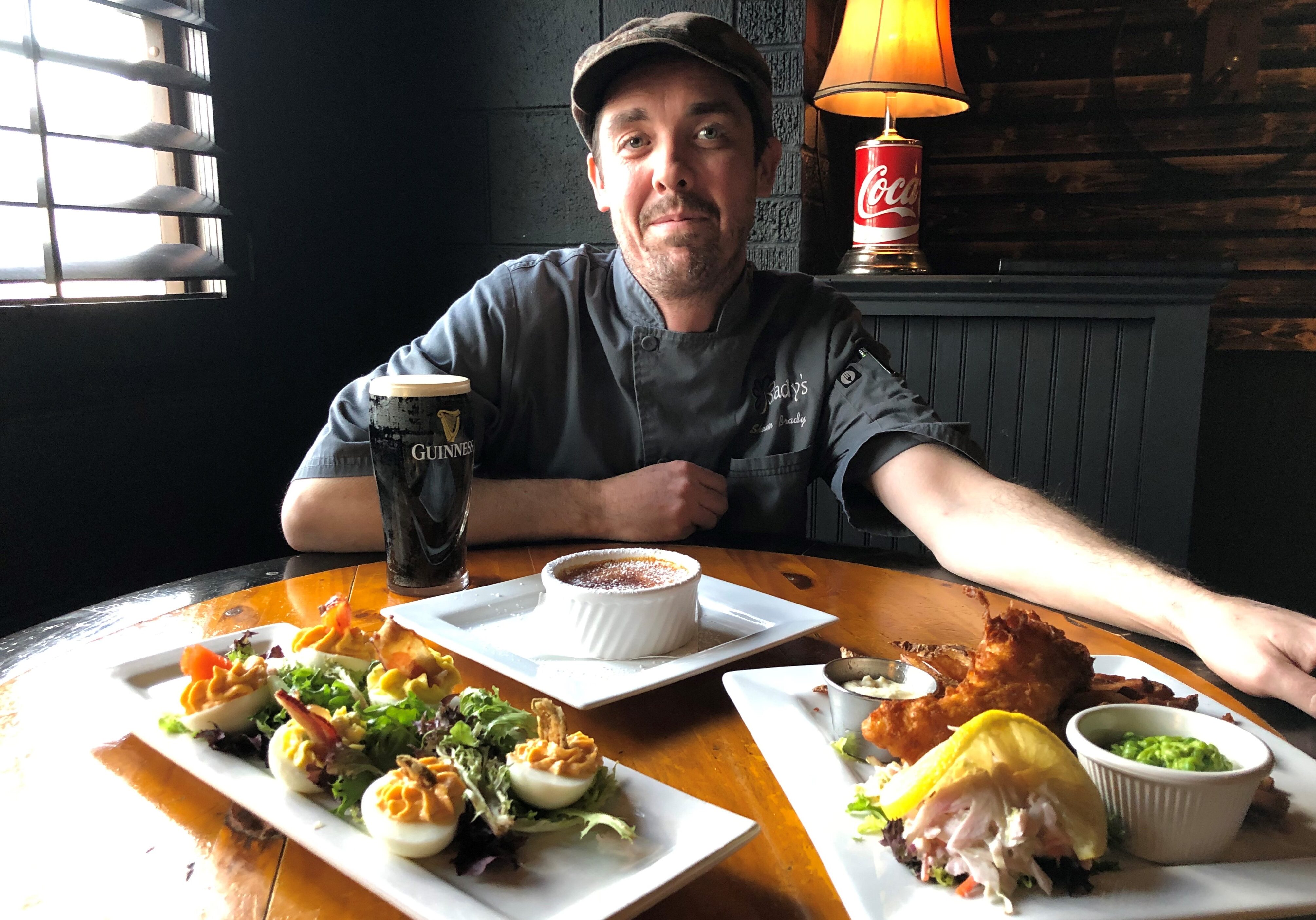 Brady’s Public House Chef/Owner Shaun Brady.