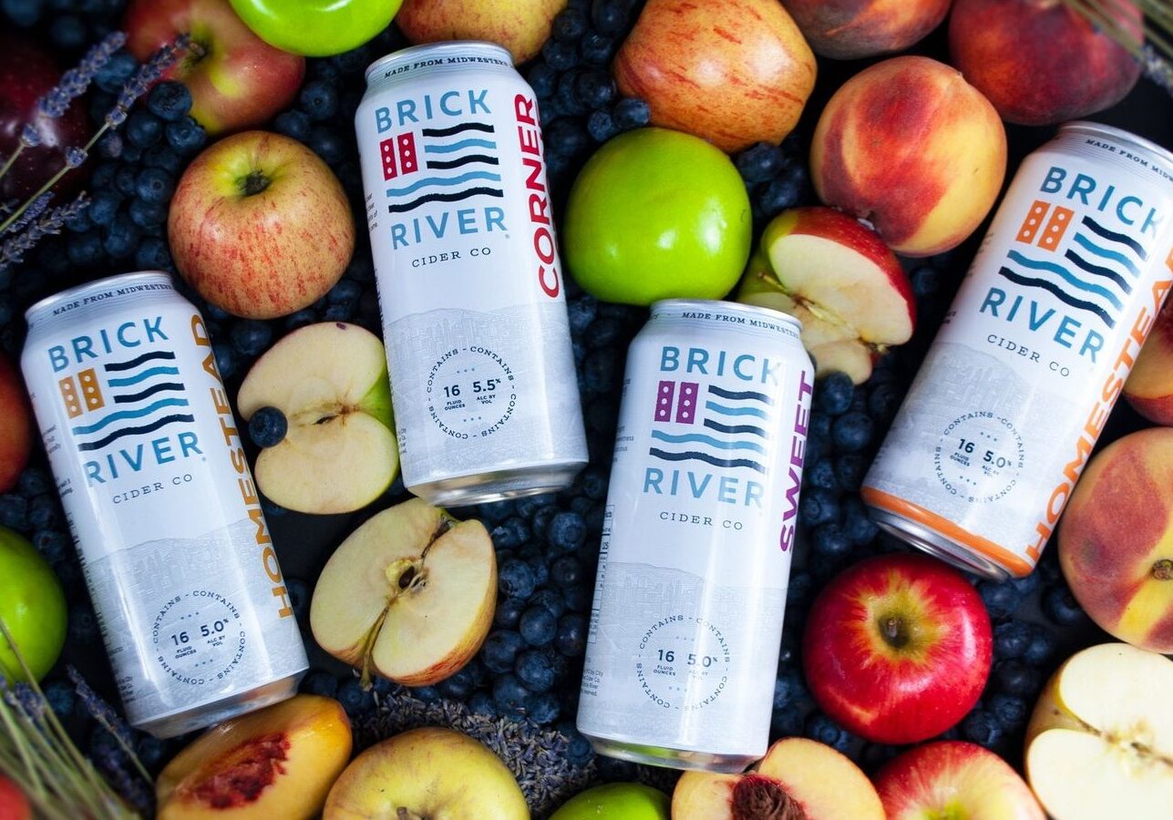Four Brick River ciders.