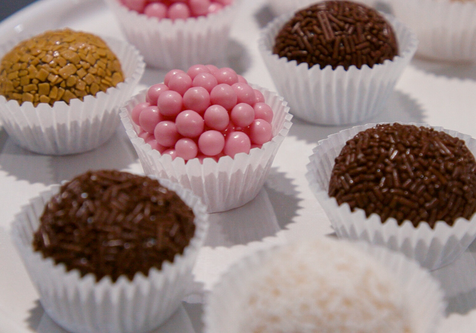 Brigadeiros from Sweet Kiss Brigadeiro in Overland Park.