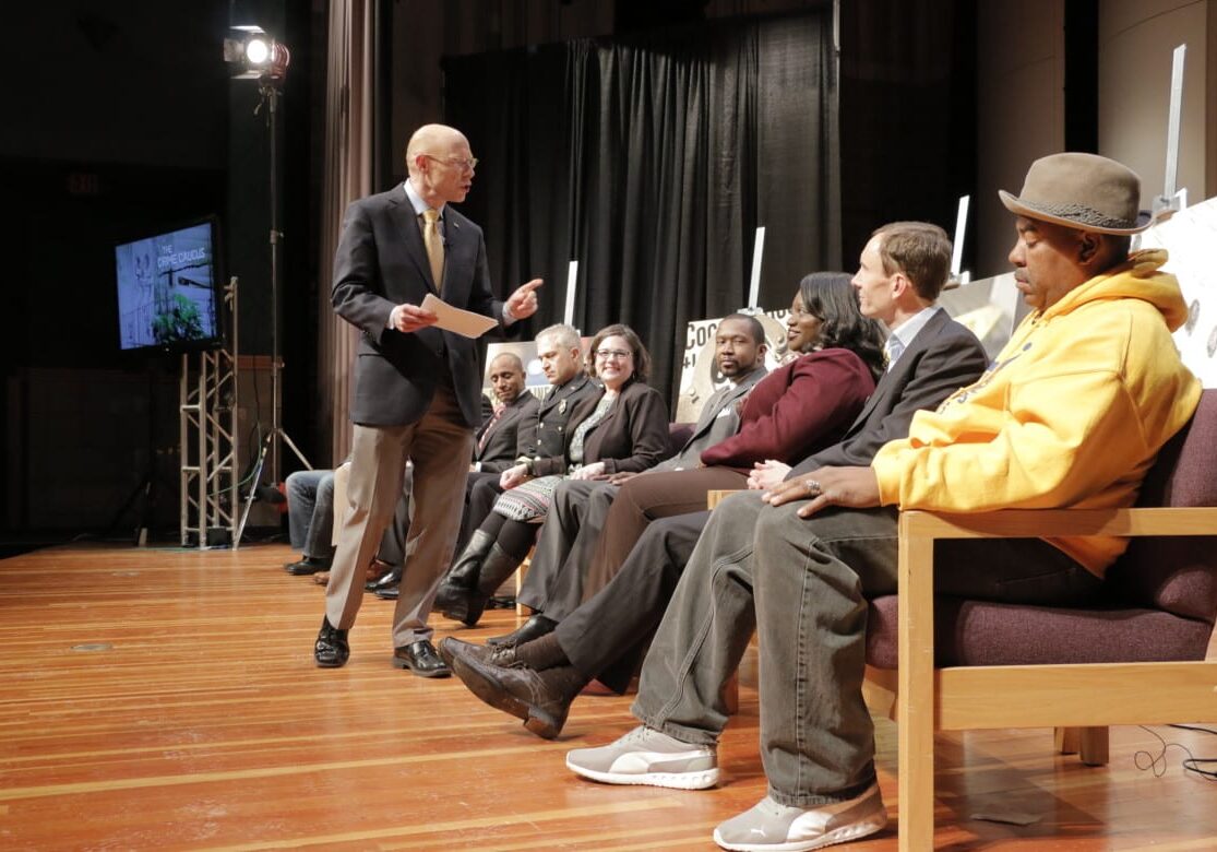 Nick Haines questions a Kansas City councilwoman