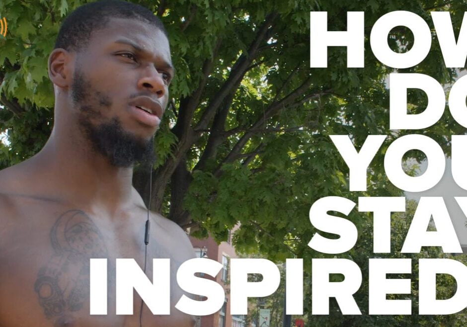 Armond on how he stays inspired. (Craig Smith | Flatland)