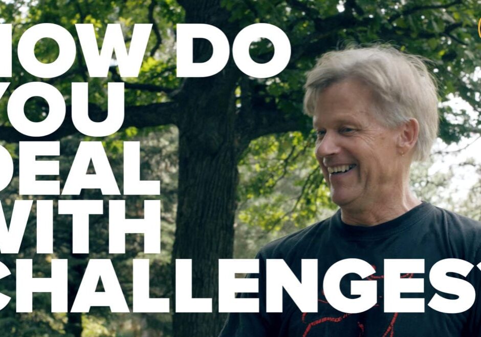 Brian on how he deals with challenges. (Craig Smith | Flatland)
