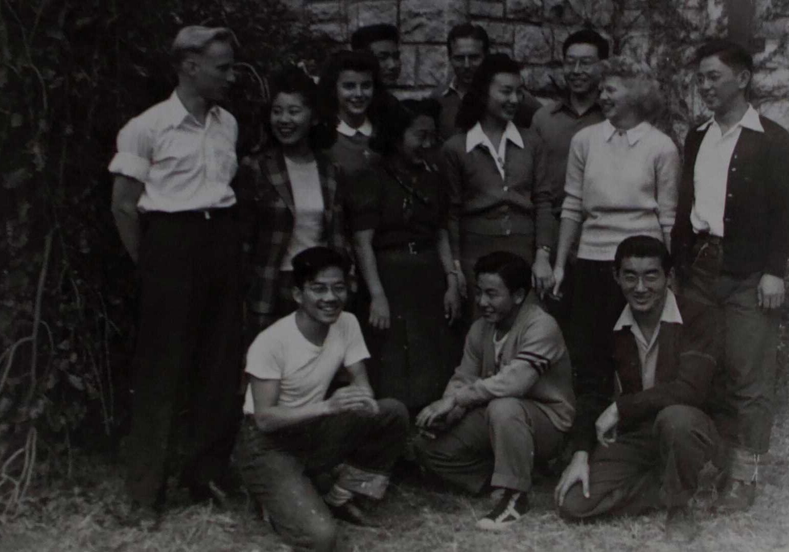 College-age Japanese American students were allowed to leave internment camps and were enrolled at Park College in 1942.
