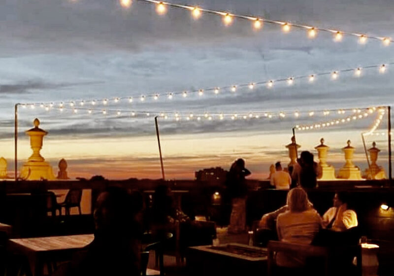 Canary rooftop evening