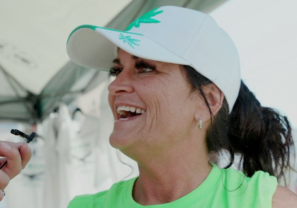 A vendor of infused baked goods at KC Cannafest.