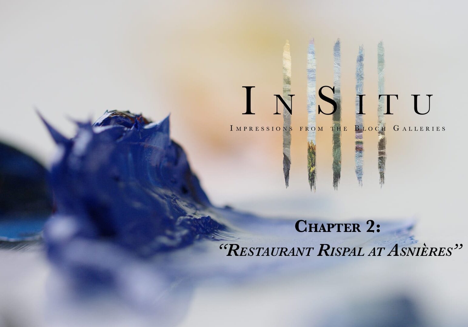 Cover image for Chapter 2 of "In Situ" | Restaurant Rispal at Asnieres (Cole Blaise | Flatland)